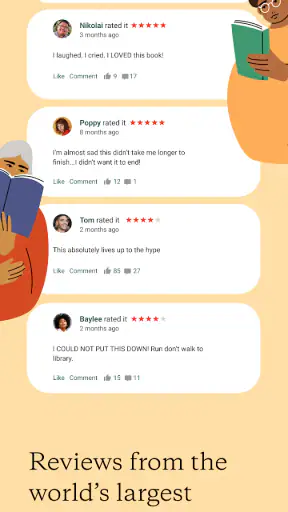 Goodreads: Book Reviews screenshot