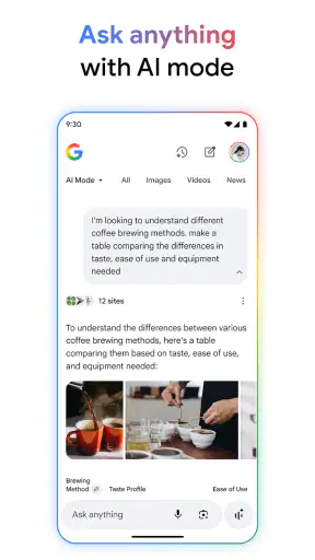 Google screenshot