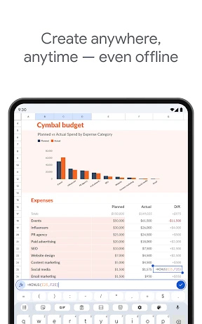 Google Sheets screenshot