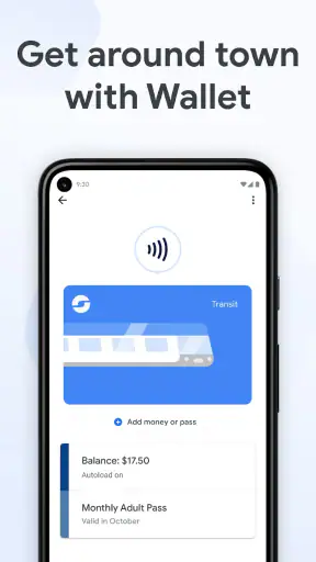 Google Wallet screenshot