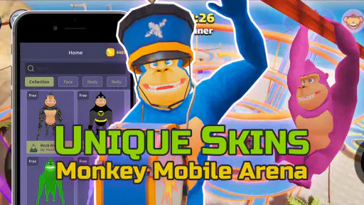 Gorilla Skins for Monkey Arena screenshot