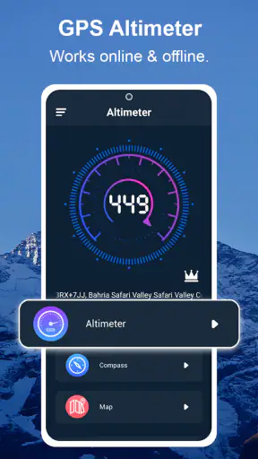 GPS Altimeter - Altitude App screenshot