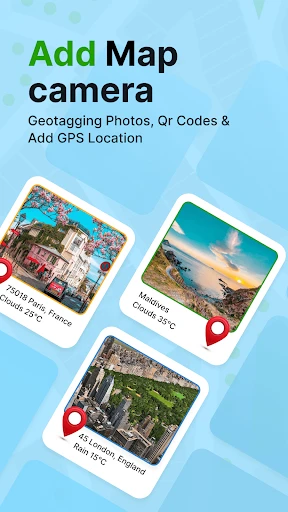 GPS Geotag Photos & Camera Map screenshot