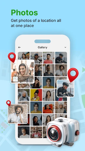 GPS Geotag Photos & Camera Map screenshot