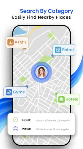 GPS Navigation Live Earth Maps screenshot