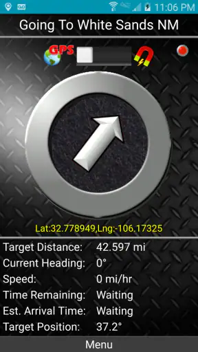 GPS Waypoints Navigator screenshot