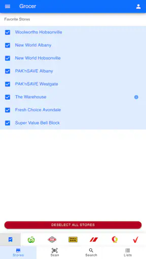 Grocer screenshot