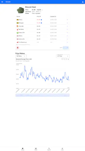 Grocer screenshot