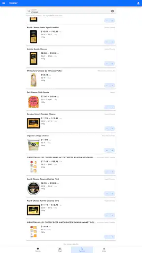 Grocer screenshot