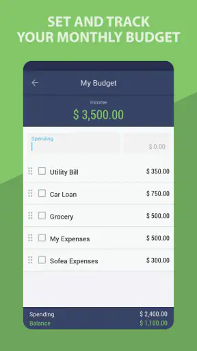 Grocery Shopping List -BudList screenshot