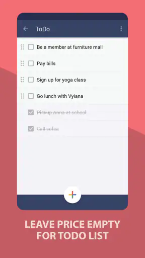 Grocery Shopping List -BudList screenshot