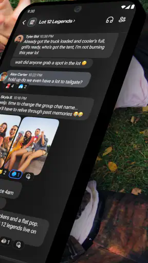 GroupMe screenshot