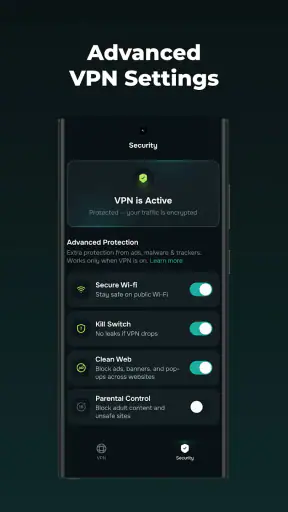 Guru VPN: Secure VPN Access screenshot