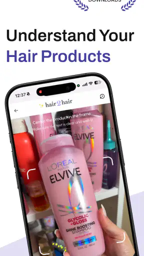 hair2hair - Hair Care Tracker screenshot