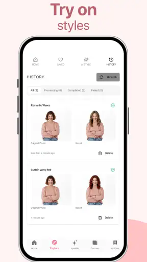 Hairstyles Tutorial Guide screenshot