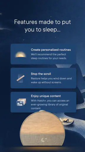 Hatch Sleep screenshot