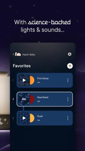 Hatch Sleep screenshot