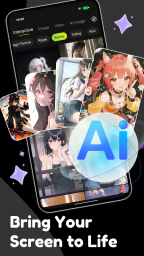 HD Live Wallpaper Launcher screenshot