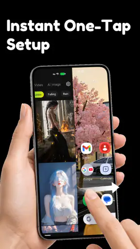 HD Live Wallpaper Launcher screenshot
