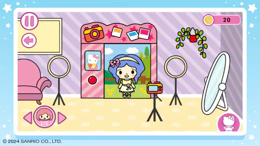 Hello Kitty: Beauty Salon screenshot