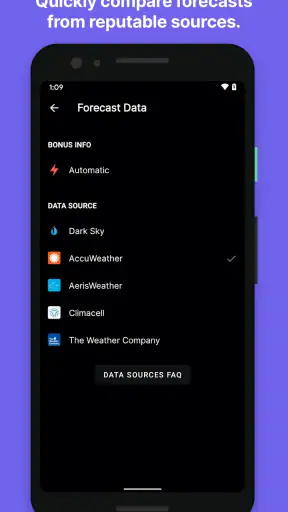 Hello Weather screenshot