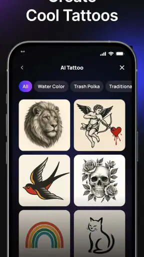 AI Logo Maker, AI Design: Hexa screenshot