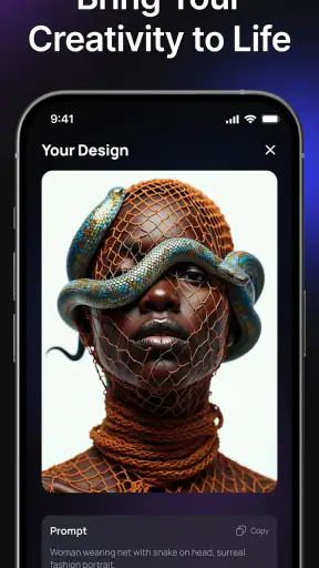 AI Logo Maker, AI Design: Hexa screenshot