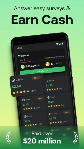 HeyCash: Play & Earn Real Cash screenshot