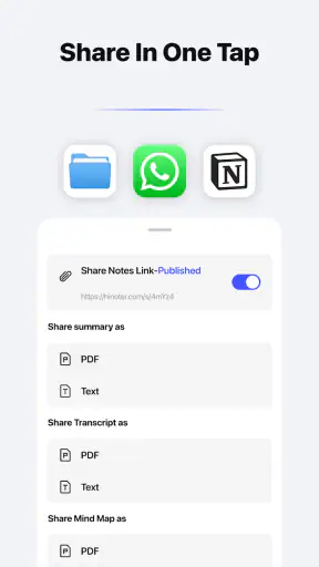 HiNoter - AI Note Taker screenshot