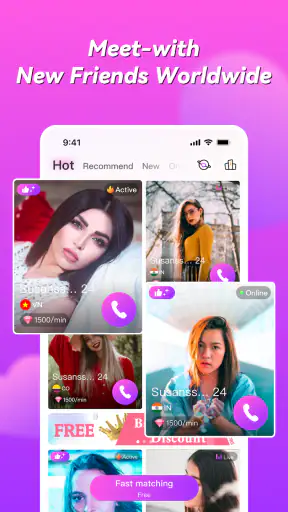 Honeycam Pro-Live Video Chat screenshot