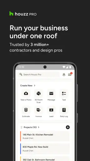 Houzz Pro screenshot