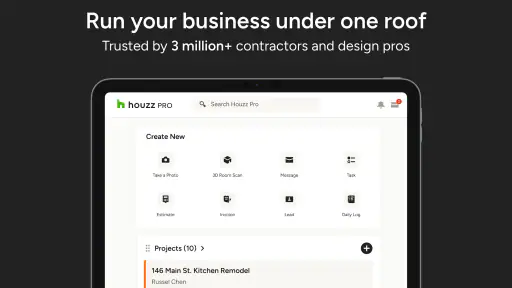 Houzz Pro screenshot