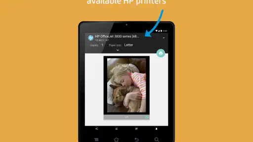 HP Print Service Plugin screenshot