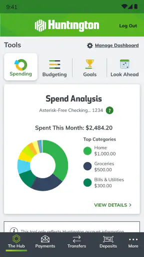 Huntington Mobile Banking screenshot