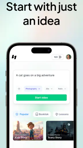 Hypernatural: AI Video Stories screenshot