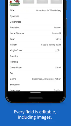 iCollect Comic Books screenshot