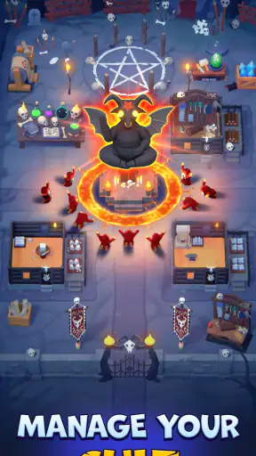 Idle Cult Empire - Evil Tycoon screenshot
