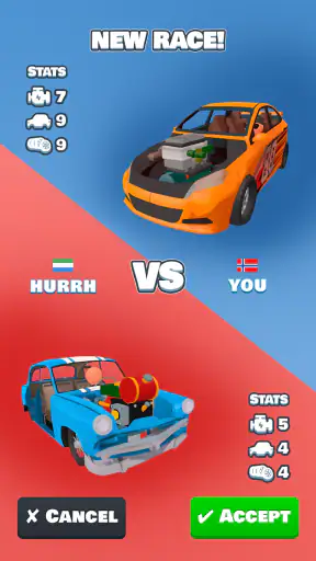 Idle Racer — Tap, Merge & Race screenshot