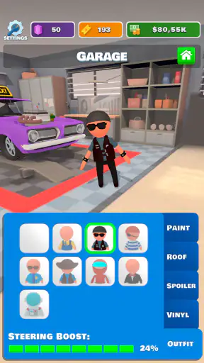 Idle Racer — Tap, Merge & Race screenshot