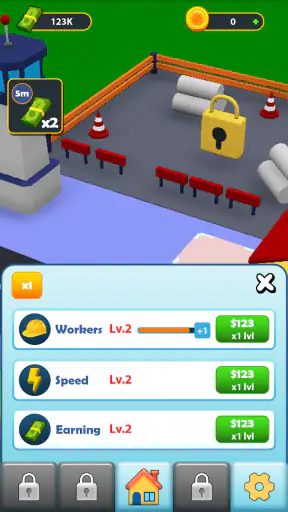 IdleAirplane : Tycoon screenshot