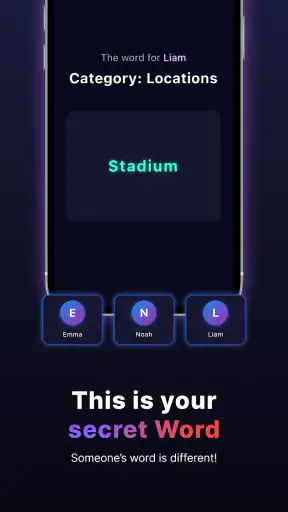 Impostor - Party Word Game screenshot