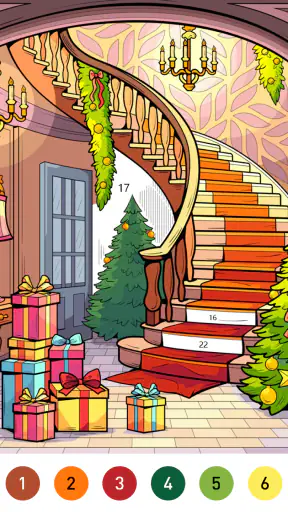 Wild West Color by Number Book screenshot