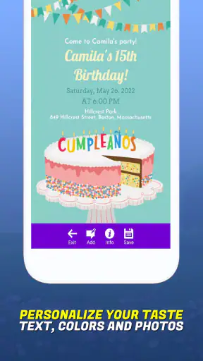 Invitation Maker－Card Creator screenshot