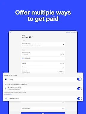 Invoice2go: Easy Invoice Maker screenshot