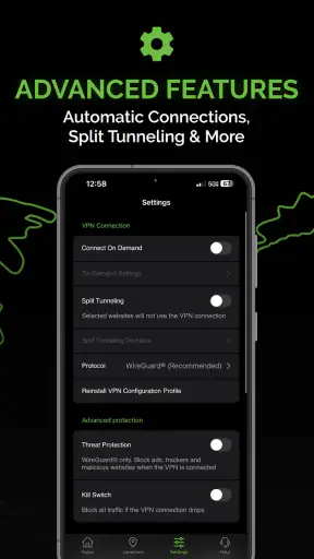 IPVanish: VPN Location Changer screenshot