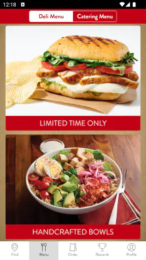 Jason's Deli screenshot