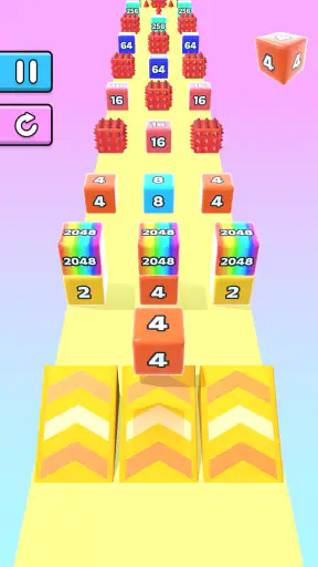 Jelly Run 2048 screenshot