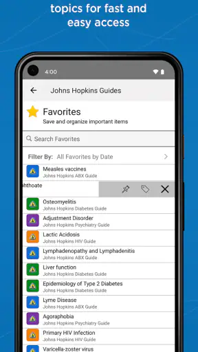 Johns Hopkins Antibiotic Guide screenshot