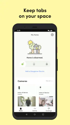 Kangaroo: Simple Home Security screenshot