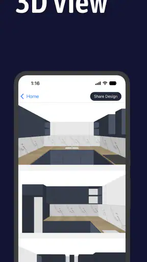 Kitchen Design App screenshot